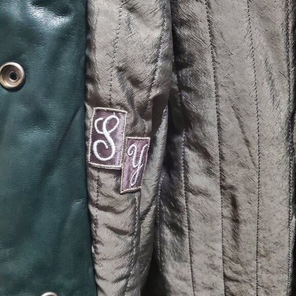 Vintage Retro Mink Fur & Leather Jacket / Waistcoat – Removable Sleeves - Picture 16 of 16